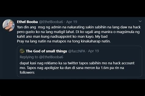 Ethel Booba explains why she did not report 'fake' .